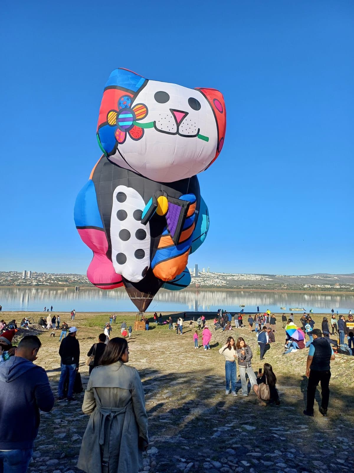 Escultura Inflável Romeiro Brito Cat